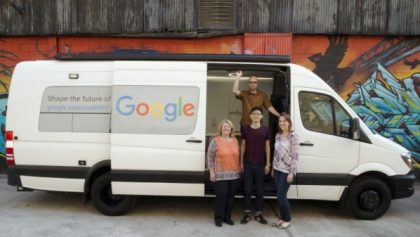 جوجل تجهز مختبر أبحاث متنقل ضمن سيارة تجوب أنحاء الولايات المتحدة