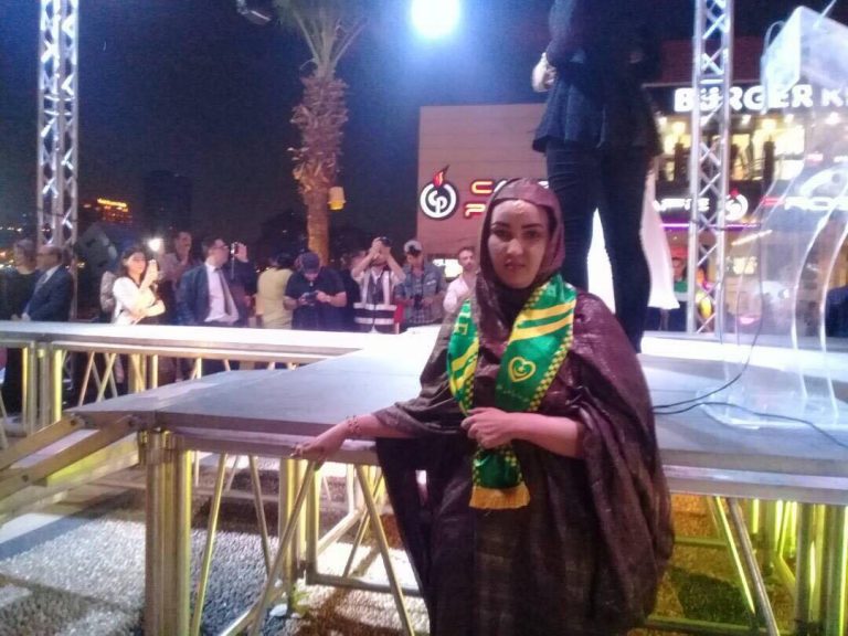 تكريم صحفية موريتانية بمهرجان دولي بمصر للإعلاميين العرب