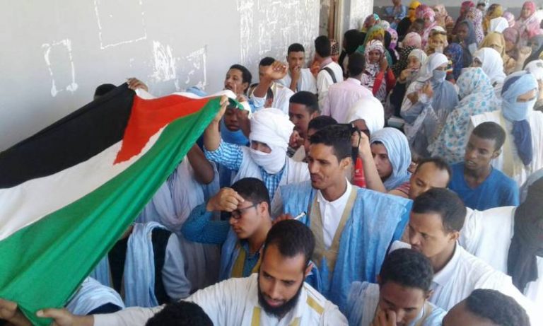 السفير الأمريكي ينسحب بعد احتجاجات رافضة لزيارته للمعهد العالي