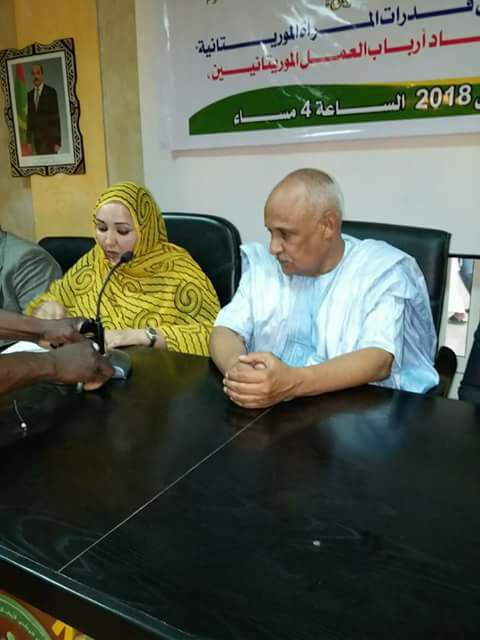 رئيسة نادي اليونسكو للثقافة والعلوم تطالب المرأة الموريتانية التشمير عن ساعد الجد
