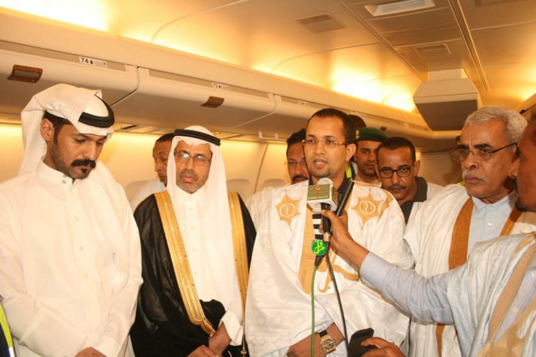 الفوج الأول من حجاجنا الميامين يغادر نواكشوط إلى الديار المقدسة