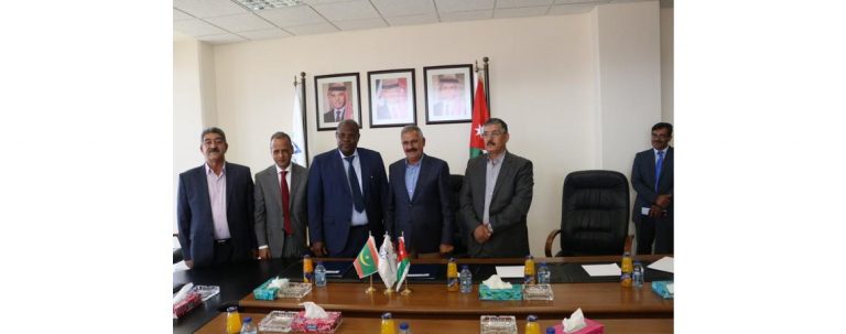 توقيع مذكرة تفاهم للنشاطات المينائية بين موريتانيا والأردن