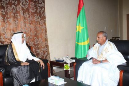 رئيس البرلمان الموريتاني يستقبل السفير السعودي