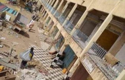 شاهد الصورة التي ابكت الموريتانيين بعد إخلاء السوق القديم
