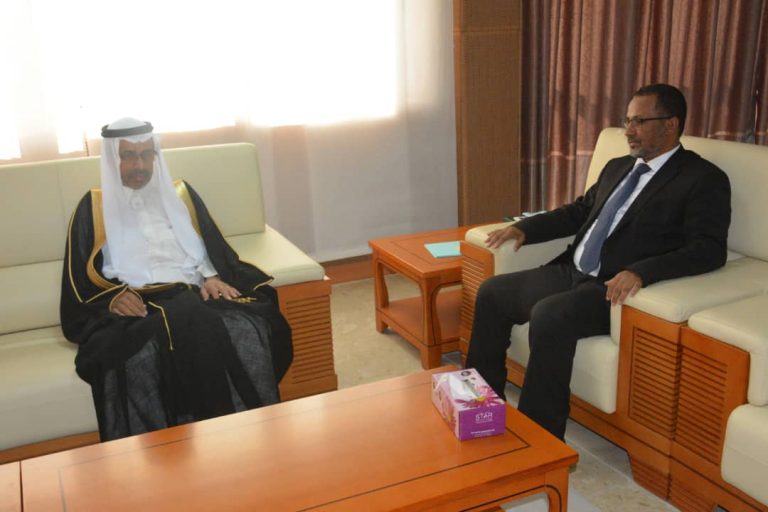 اتحاد أرباب العمل يناقش مع السفير السعودي فرص الاستثمار بموريتانيا