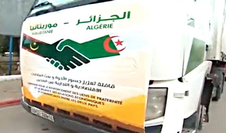 قافلة تجارية جديدة تغادر الجزائر نحو موريتانيا