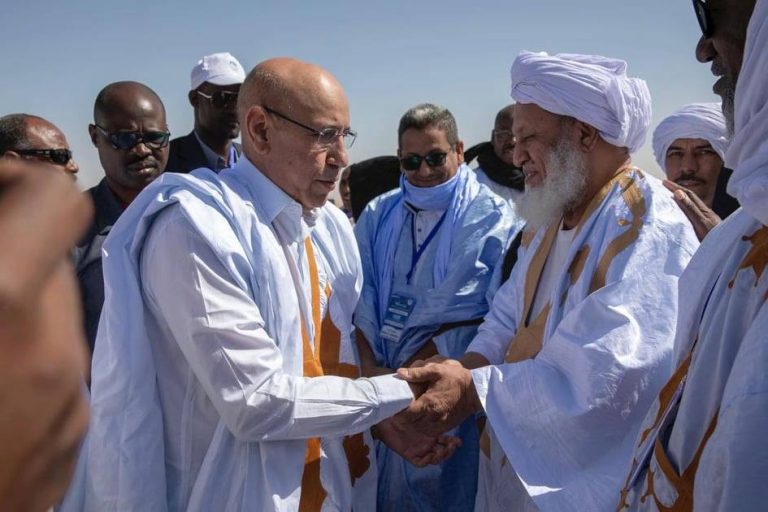 تعزية من غزواني في رحيل العلامة محمد الأمين ولد الحسن