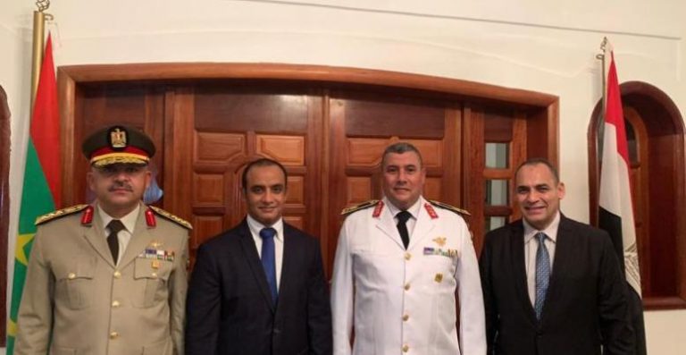 مصر توفد بعض ضباطها للتدريس فى كلية بن زايد بموريتانيا