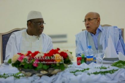 غزواني يقيم حفل عشاء على شرف رئيس السنغال
