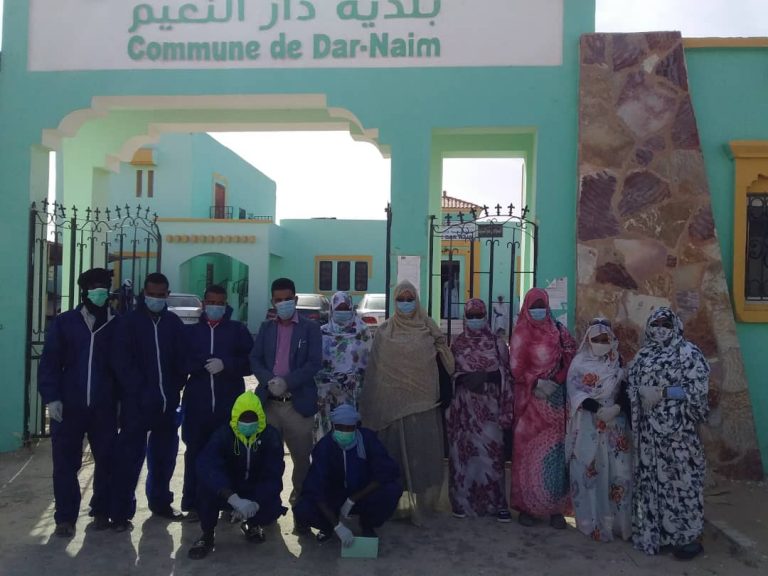 “شباب بلدية دار النعيم” يقدمون مثالا يحتذى في الظرفية الحالية