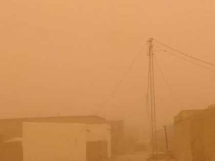 أجواء غبار تحجب الرؤية على مستوى منطقة نواكشوط