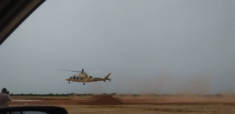 عاجل: طائرة الرئيس تصل  إلى  باسكنو
